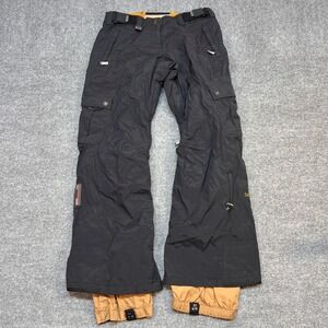 Sessions Snow Pants Women Medium Black Ridge Series 10K Waterproof Ski Insulated